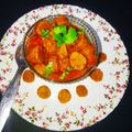 @shipra verma का कुकस्नैप जब उन्होंने बेसन के गट्टे की सब्जी (besan ke gatte ki sabzi recipe in Hindi) बनाया था।