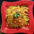 Khyati Dhaval Chauhan's cooksnap of when they made પૌઆ બટાકા.