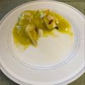 El cooksnap de Octavio Llamas cuando hizo Bacalao fresco al pil pil.