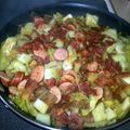 raiderlopez987's cooksnap of when they made Miss Mimmy's Old Dutch Pot (fried cabbage).