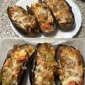 El cooksnap de Jesus Villoria cuando hizo Berenjenas rellenas Airfryer.