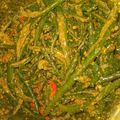 Radha Rani का कुकस्नैप जब उन्होंने झटपट मसाला मिर्ची (jhatpat masala mirchi recipe in Hindi) बनाया था।