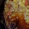 Midhat Jalil's cooksnap of when they made Aloo Qeema 😍😍.