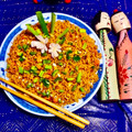 Vaishali Suhas 's cooksnap of when they made Vegetable Fried Rice.