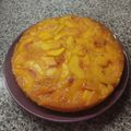 El cooksnap de Ana Paula Barto cuando hizo Torta invertida de duraznos.