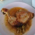 El cooksnap de Mariluz cuando hizo Muslos de pollo asado a la naranja.
