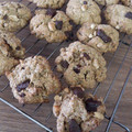 El cooksnap de Agustina Malisani cuando hizo Galletitas con pepitas de chocolate 🍪 Cookies americanas 🇺🇸.