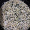 El cooksnap de Guada Frutos cuando hizo Salsa de crema y cebolla de verdeo.