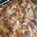 El cooksnap de anahelenarubio cuando hizo Rigatoni "al forno" rellenos de jamón y queso.
