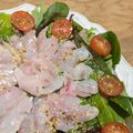 mufuron's cooksnap of when they made ホタテのカルパッチョ.
