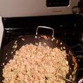 jamesjrvd1987's cooksnap of when they made Shrimp fried rice.