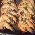 El cooksnap de SaraRoman cuando hizo Langostinos al horno, súper rápidos.