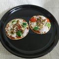 Nisha Mandan's cooksnap of when they made ભાખરી પિઝા (bhakhari pizza recipe in Gujarati).