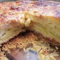 El cooksnap de Ana Laura cuando hizo Tarta de manzana y pera.