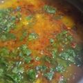 Bhavya food and snacks vlog का कुकस्नैप जब उन्होंने अरहर दाल कि तड़का (arhar dal ki tadka recipe in Hindi) बनाया था।