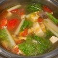 小媽簡單煮 的 番茄蛋花雞湯（低醣餐）（家常好湯）（簡單料理） cooksnap
