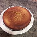 El cooksnap de Elena cuando hizo Tarta de queso cremosa con queso de oveja.