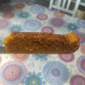 El cooksnap de sara cuevas cuando hizo Bizcocho de zanahoria y limón con harina de maíz sin gluten y sin lactosa.