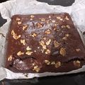 El cooksnap de Pablo Coronado cuando hizo Brownie al micro sin gluten.