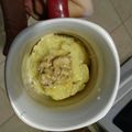 El cooksnap de Mariana Fiorito cuando hizo Torta en taza de leche condensada o ricota o queso crema en microondas.