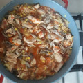 El cooksnap de Gabriela Soto Urrutia cuando hizo Pechuga de pollo en jugo de naranja y verduras.