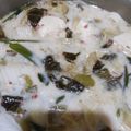Cooksnap dari Mia Ajah untuk resep Sup ikan gurame kuah susu oriental (pakai cau merah/angcau)