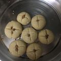 Vibhooti Jain का कुकस्नैप जब उन्होंने नानखताई (Nankhatai recipe in Hindi) बनाया था।