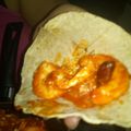 El cooksnap de Karla Paola Collado cuando hizo Tacos estilo gobernador.