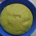 Cooksnap dari Ukhti Ika untuk resep Bolu Kukus Pandan 2 Telur