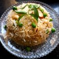 Nidhi Desai's cooksnap of when they made મટર પુલાવ (Matar Pulao Recipe In Gujarati).