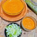 Cooksnap dari Bundadari ✅ untuk resep Otak-otak palembang dan cuko merah