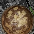 El cooksnap de manosdeluz cuando hizo Bizcochuelo marmolado dibujo.