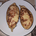 El cooksnap de SuperDesyLaChef cuando hizo Berenjenas rellenas gratinadas.