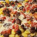 cindybear's cooksnap of when they made Sheet Pan Gnocchi, Sausage, and Broccoli.