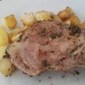 El cooksnap de dany osma cuando hizo Bondiola de cerdo al horno con chimichurri.