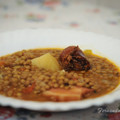 El cooksnap de Fernando Caballer Carbonell cuando hizo Sopa de lentejas con verduras.