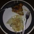 El cooksnap de Luz Elena Aguilera D. cuando hizo Muslos de pollo al limón.