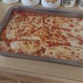El cooksnap de Leticia cuando hizo Lasaña de pollo y acelgas.