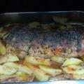 El cooksnap de Cinta H cuando hizo Lomo de cerdo al horno, con salsa de especias y vino blanco.
