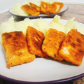 El cooksnap de "Cocina con Celi" cuando hizo Tofu empanado.