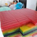 Cooksnap dari Ayu Kartika untuk resep Lapis Pelangi