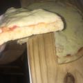 El cooksnap de Agus Morales cuando hizo Masa Pizza casera.