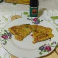 Cooksnap dari Pawon Ndeso Artikah untuk resep Hintalu benyiur (telur dadar kelapa parut)