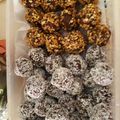 El cooksnap de lizz cuando hizo Bolitas de chocolate y coco.