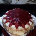 El cooksnap de RiveraJorge320 Alfonso cuando hizo Torta tres leches colombiana decorada con fresas.