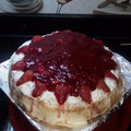 El cooksnap de RiveraJorge320 Alfonso cuando hizo Torta tres leches colombiana decorada con fresas.