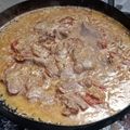 El cooksnap de Gastón Zencic cuando hizo Bondiola a la cerveza al disco. 🥘.