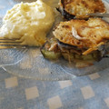 El cooksnap de luisazunigap cuando hizo Berenjenas rellenas. 炸茄盒 (Zhà jiā hé).