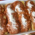 El cooksnap de Cuqui Bastida cuando hizo Canelones trufados de Año Nuevo.