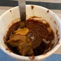 El cooksnap de Eliane cuando hizo Mugcake chocolate sin huevo.